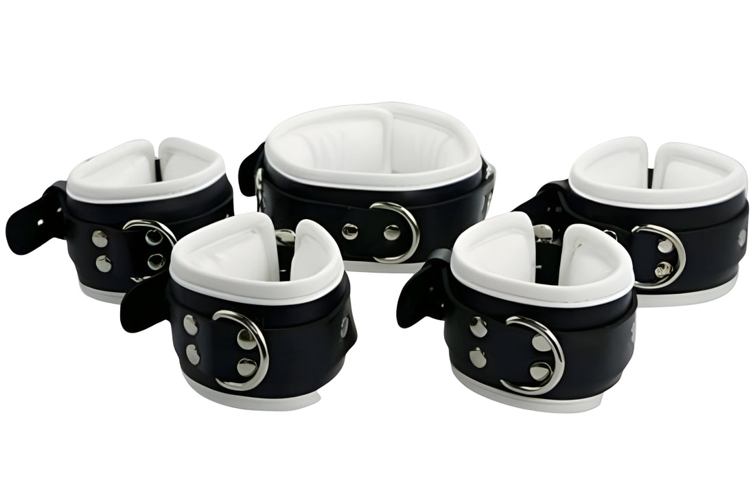 Leather Handcuffs, Leather Bondage Handcuffs, BDSM Handcuffs, Bondage Cuffs, bdsm handcuffs, bondage handcuffs, padded handcuffs, handcuffs bondage