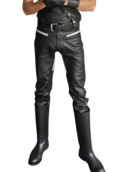 leather pants, leather BDSM Pants, Leather Bondage Pants, Gay Leather Pants, Leather pants mens, steampunk leather pants, leather steampunk pants