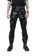 leather pants, leather BDSM Pants, Leather Bondage Pants, Gay Leather Pants, Leather pants mens