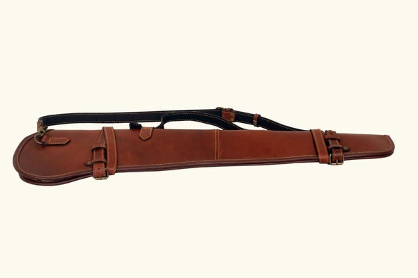 Heavy Duty Leather Rifle Scabbard
