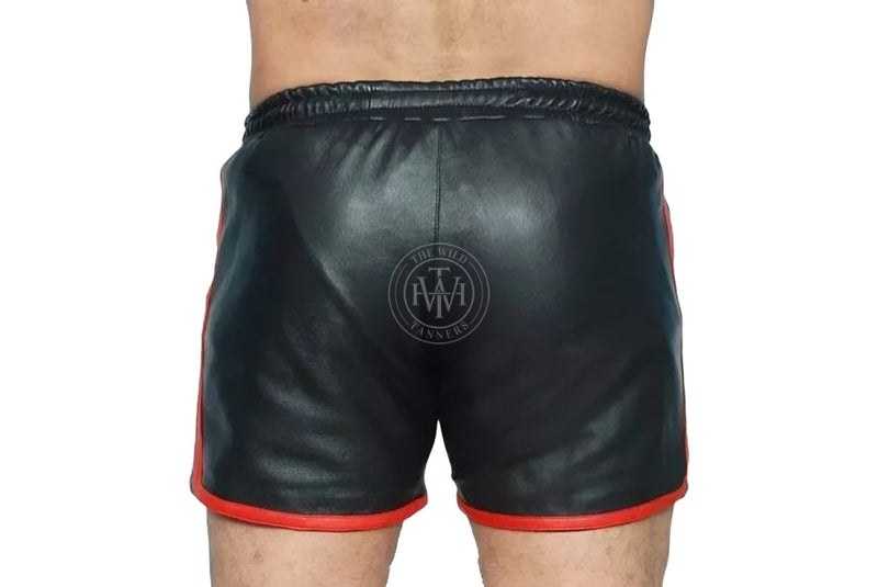 leather shorts, leather shorts bondage, leather shorts bdsm, leather gay shorts, gay leather shorts