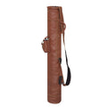 leather pencil golf bag, sunday olf bag, golf pencil bag, leather sunday golf bag, leather golf bag