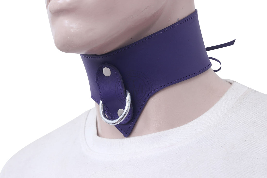 Leather Posture Collar, Bdsm Collar, Leather Bdsm Collar 