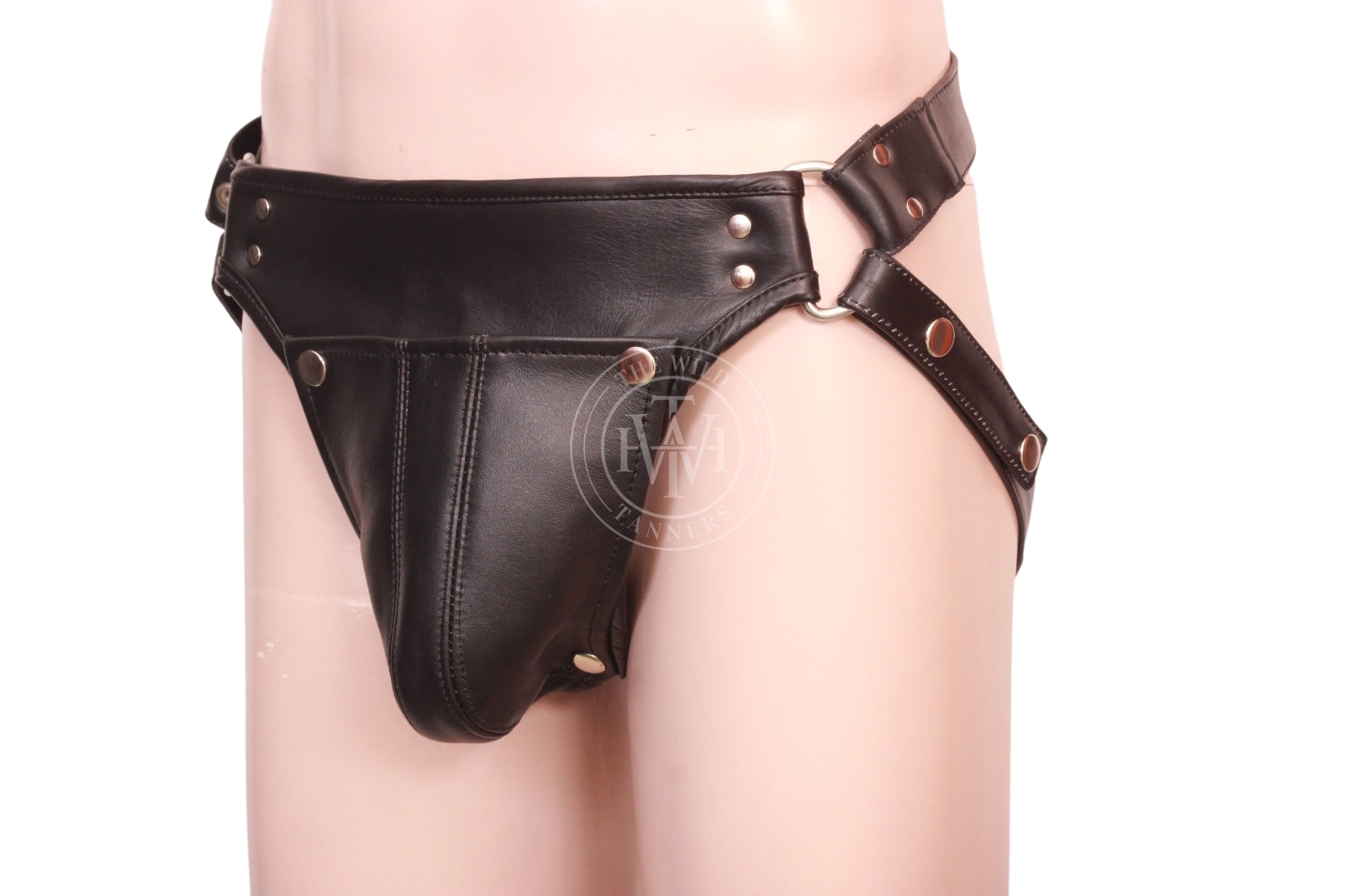 leather jockstrap, leather jockstrap with removable cod piece, leather thong, leather underwear, BDSM Jockstrap, leather bondage jockstrap