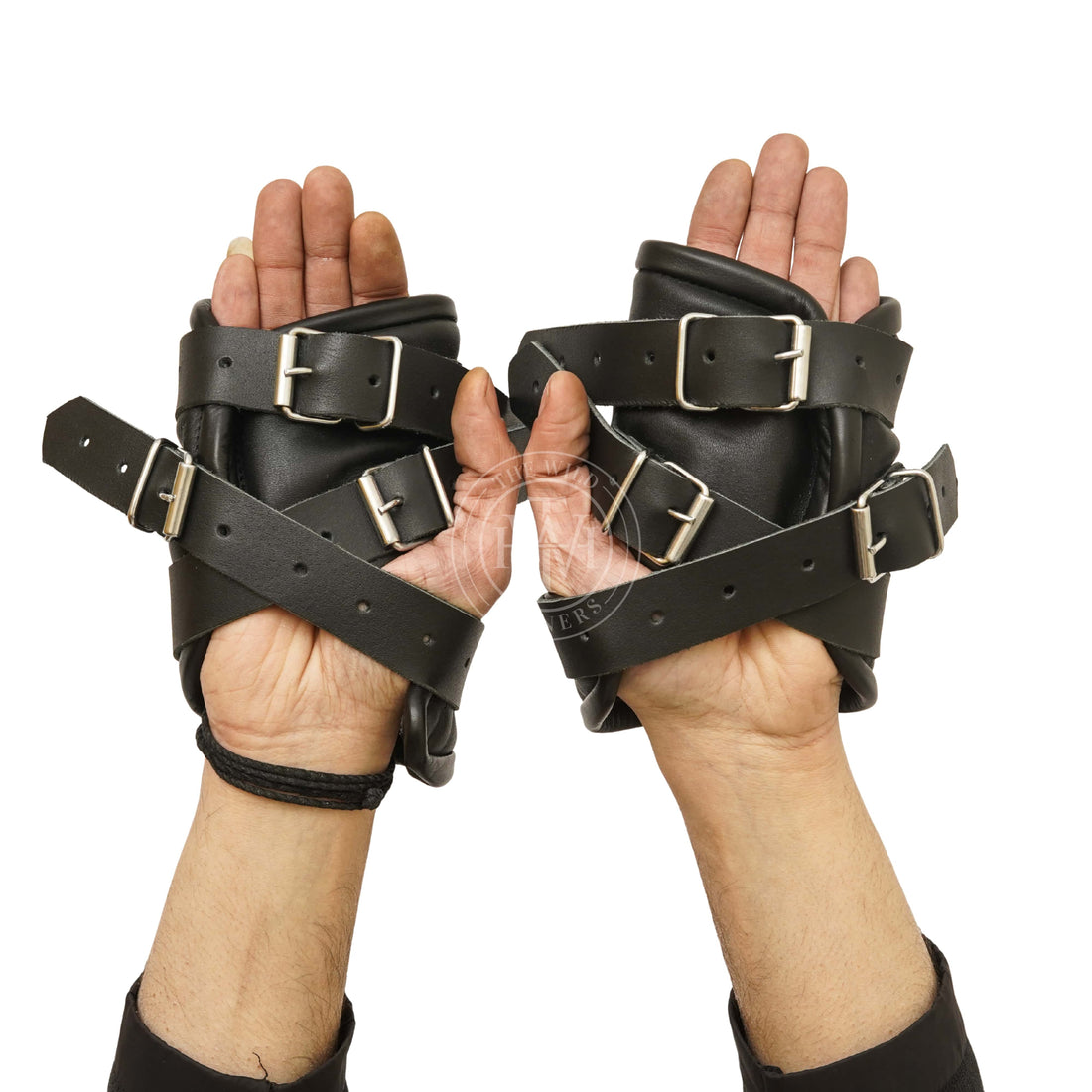 leather suspension cuffs, suspension cuffs, leather wrist cuffs, bondage suspension cuffs, bdsm suspension cuffs, leather handcuffs, leather bondage suspension handcuffs
