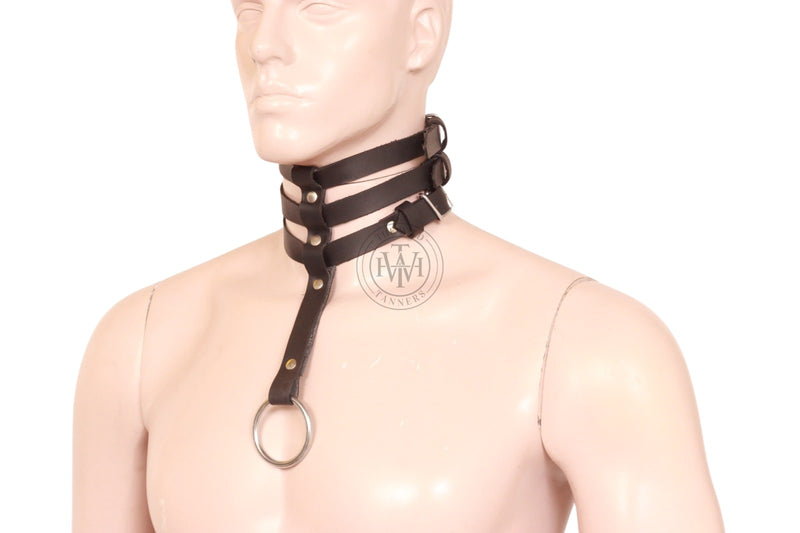leather bdsm collar, leather bondage collar, leather slave collar, leather neck restraintleather harness, leather gay harness, leather bondage harness, mens leather harness, leather harness for men, bondage harness, gay harness, gay leather harness, mens leather harness
