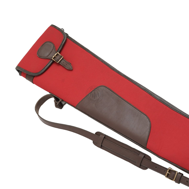 Gun Slip case, Rifle Case, Shotgun Case, Gun Cover, Canvas Leather Slip Case, leather shotgun case, leather rifle case, Slip Case