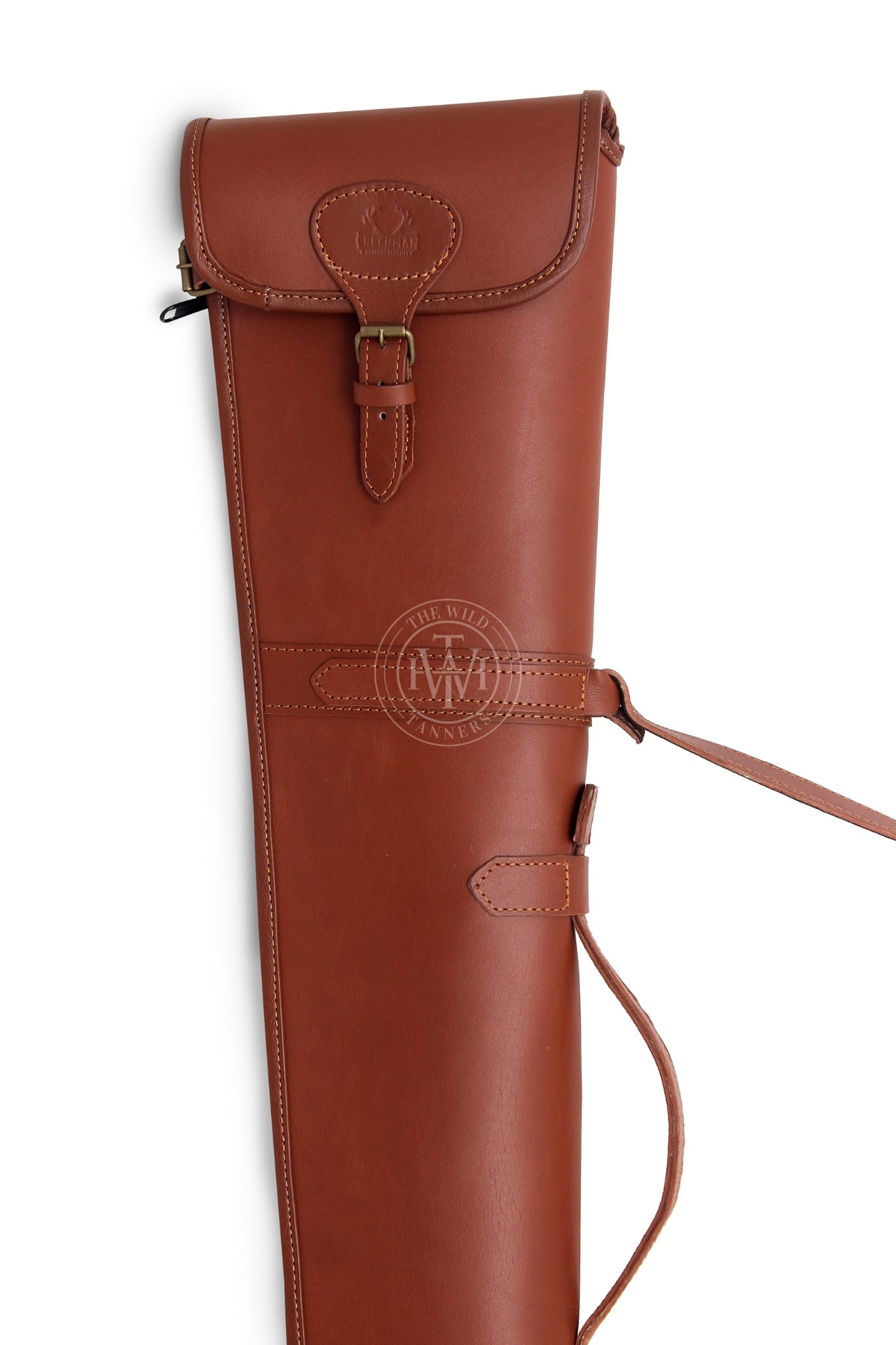 Black Leather Gun Slip Case, Black Leather Shotgun Case, Gun Slip Case
