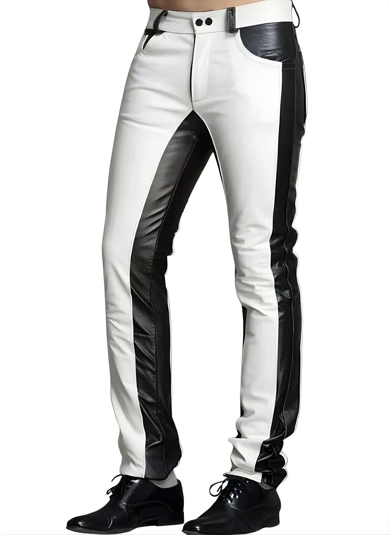 leather pants, leather BDSM pants, leather bondage pants, gay leather pants, leather pants mens