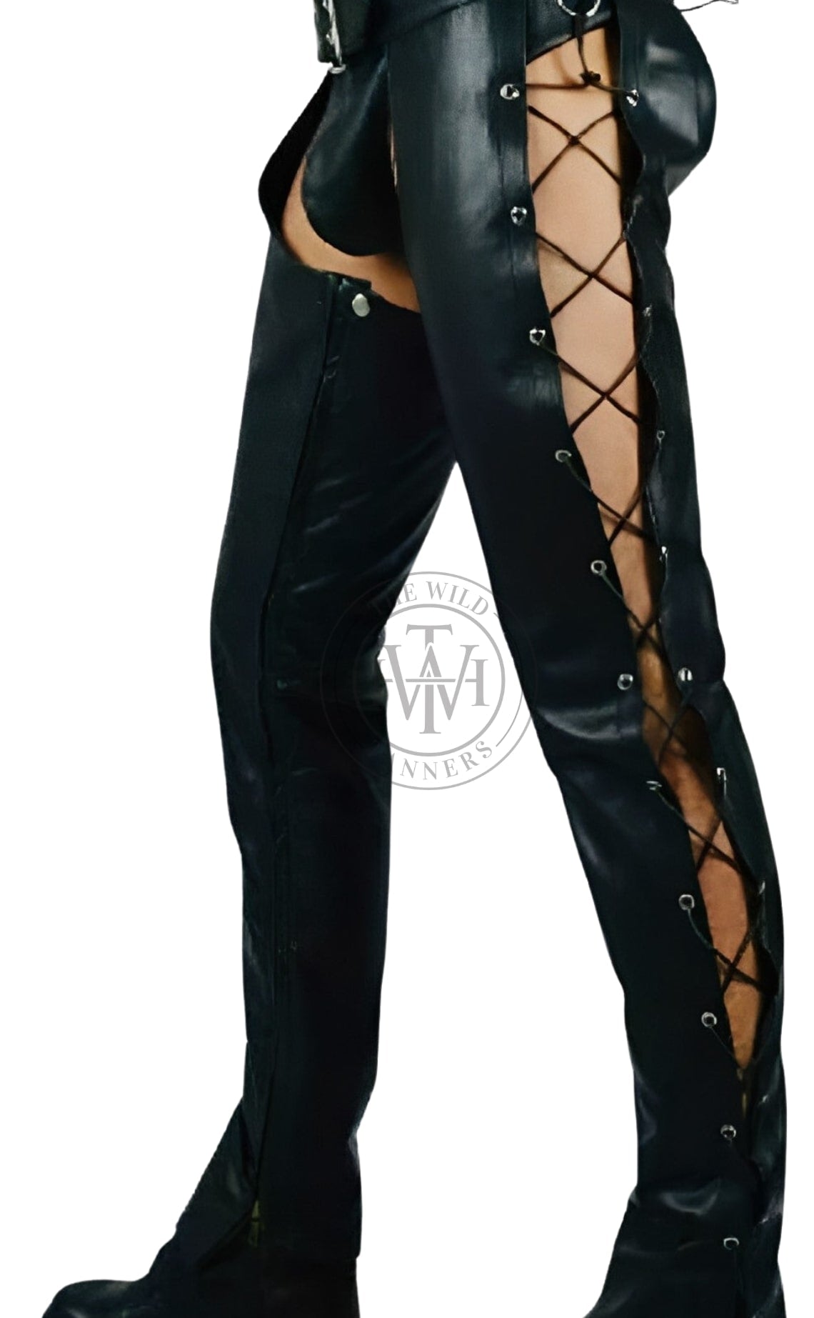 leather chaps, leather BDSM chaps, Leather Bondage Chaps, Gay Leather chaps, Leather chaps mens