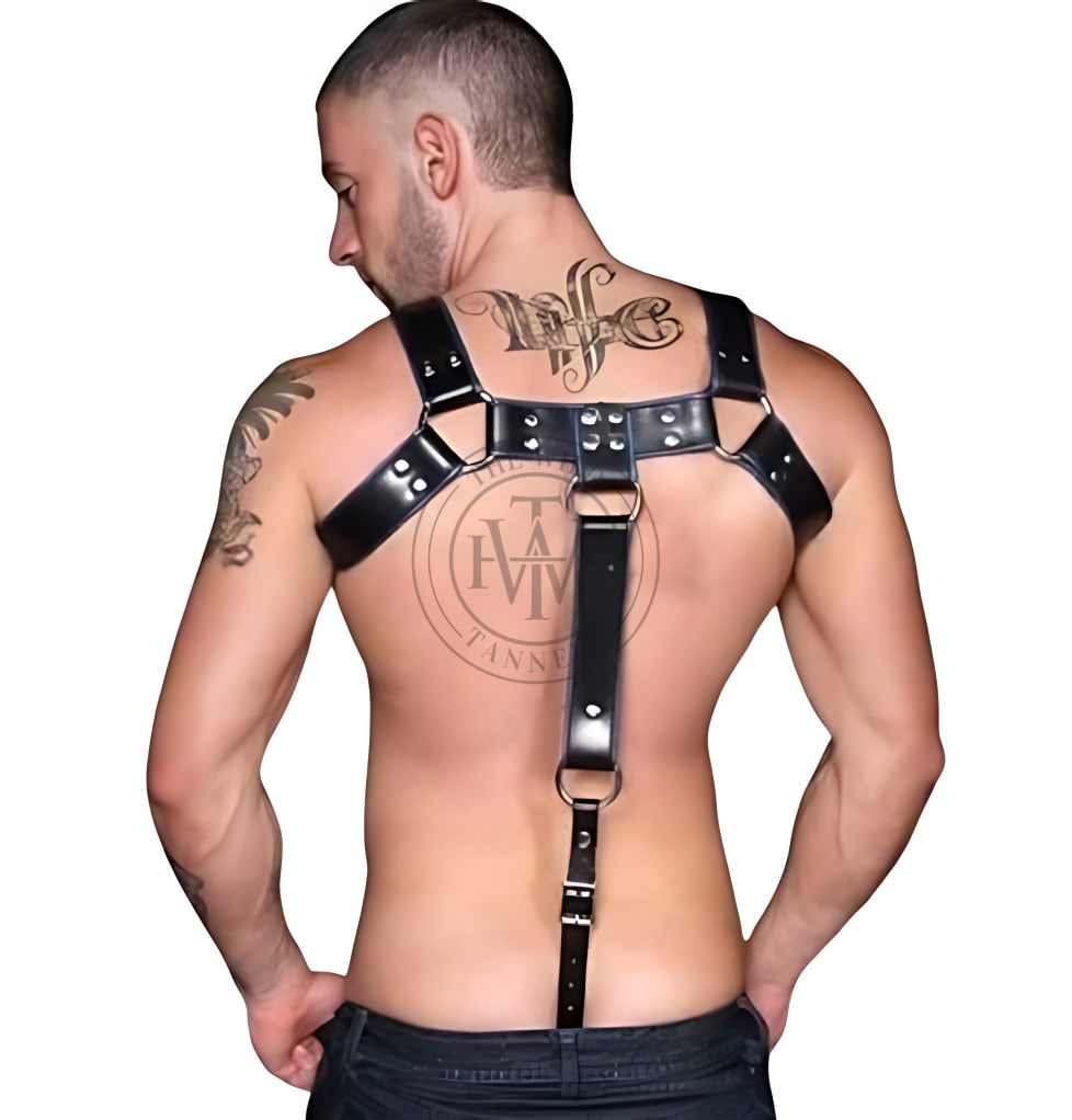 leather harness, leather gay harness, leather bondage harness, mens leather harness, leather harness for men, bondage harness, gay harness, gay leather harness, mens leather harness, leather harness with cock ring