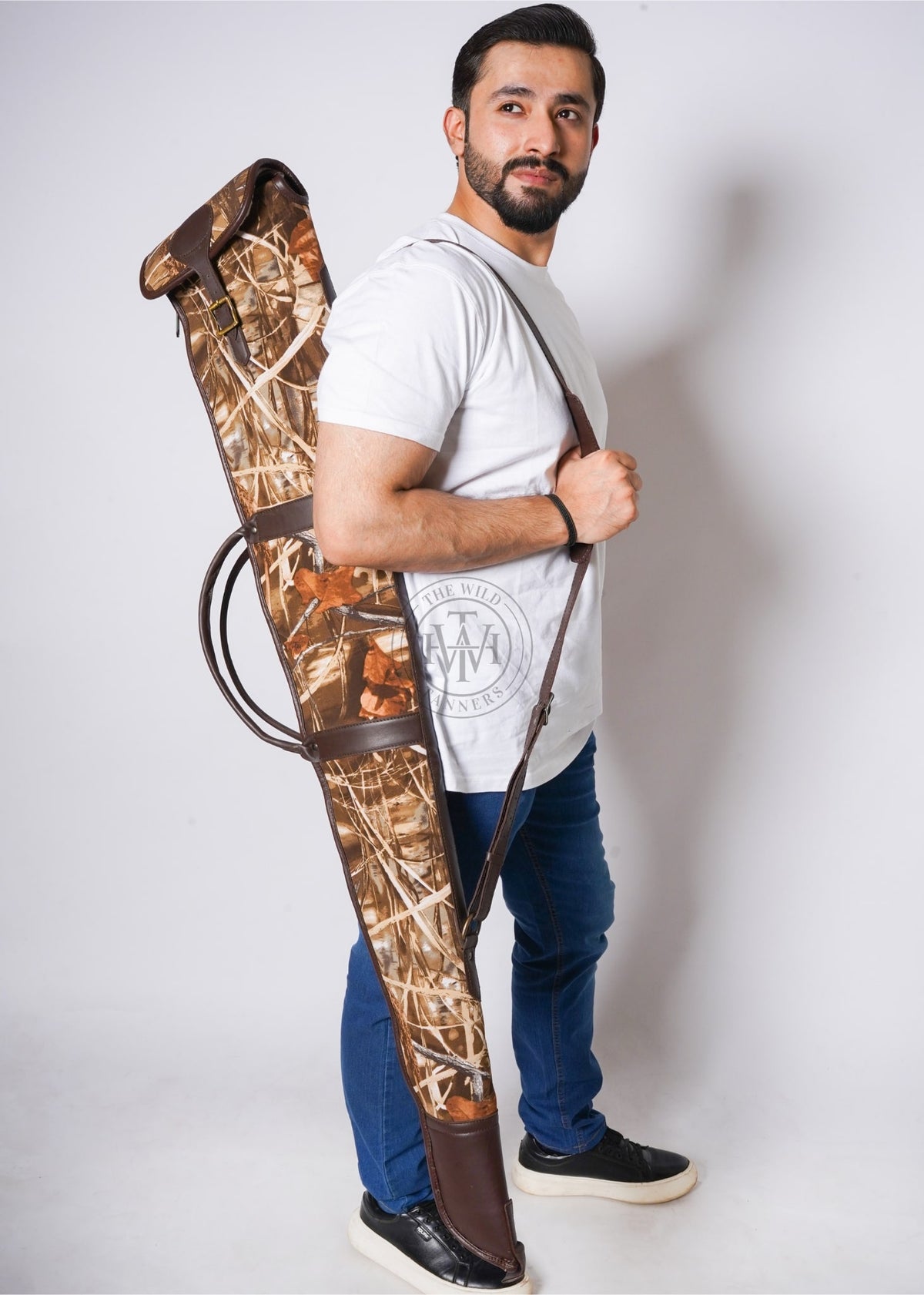 Premium Cordura Shotgun Leather Case, view 5