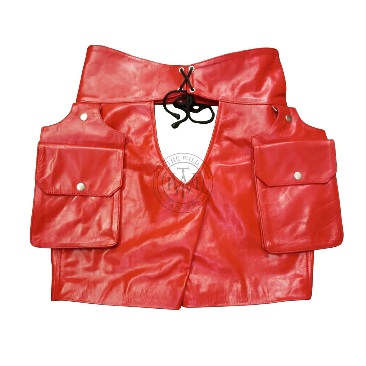 Leather Mens Bondage Shorts