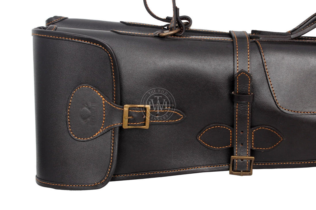 Handmade Double Leather Shotgun Case