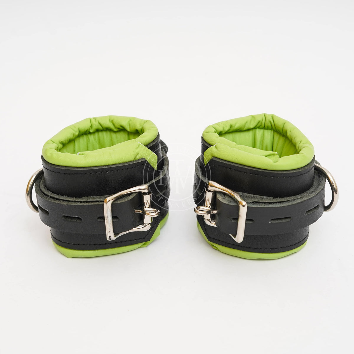 7 Pcs Leather BDSM Wrist Restraints Cuffs, view 2