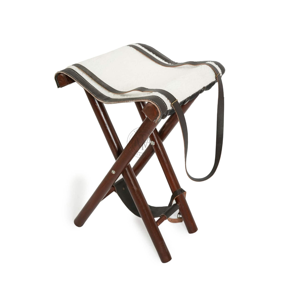 Wool Folding Camping Stool, view 2