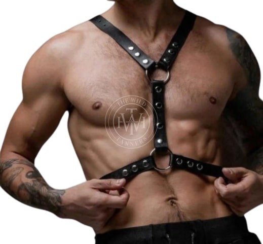 men's leather chest harness, harness mens, bdsm harness men, leather chest harness, mens leather chest harness