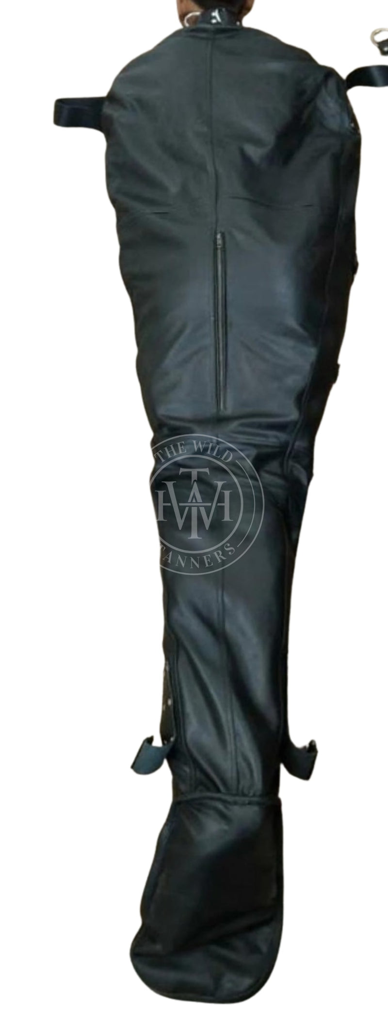 leather bodybag, leather sleepsack, leather sleep sack, leather bondage body bag, leather bondage sleep sack, self bondage sleep sack, leather sleep sack