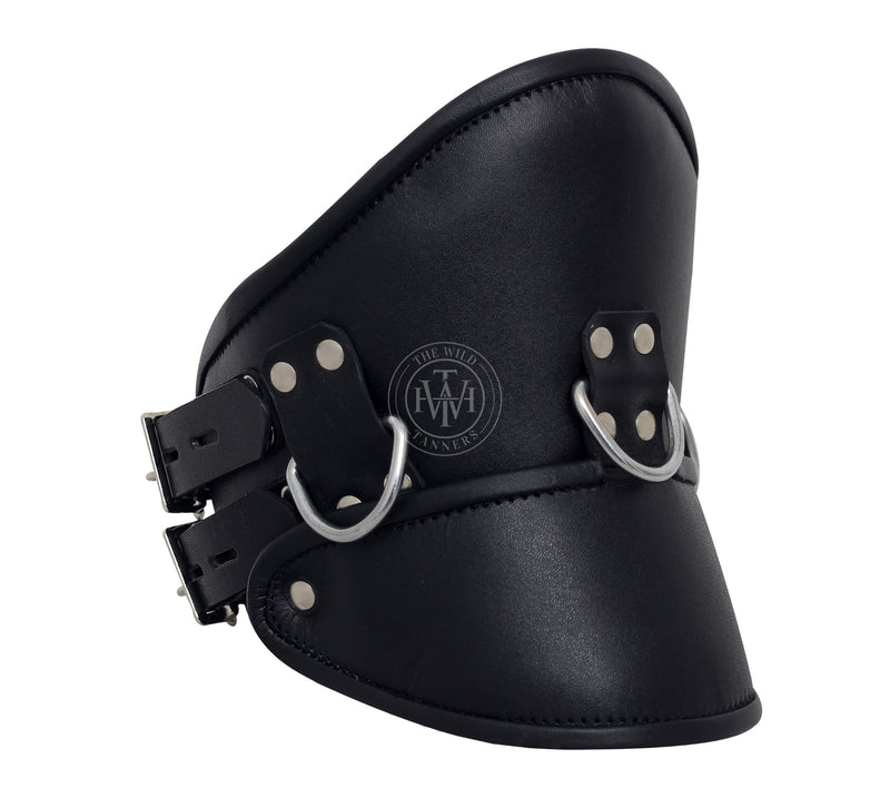 leather bdsm collar, leather bondage collar, leather slave collar, leather neck restraint, leather posture collar, posture collar bondage, bdsm posture collar