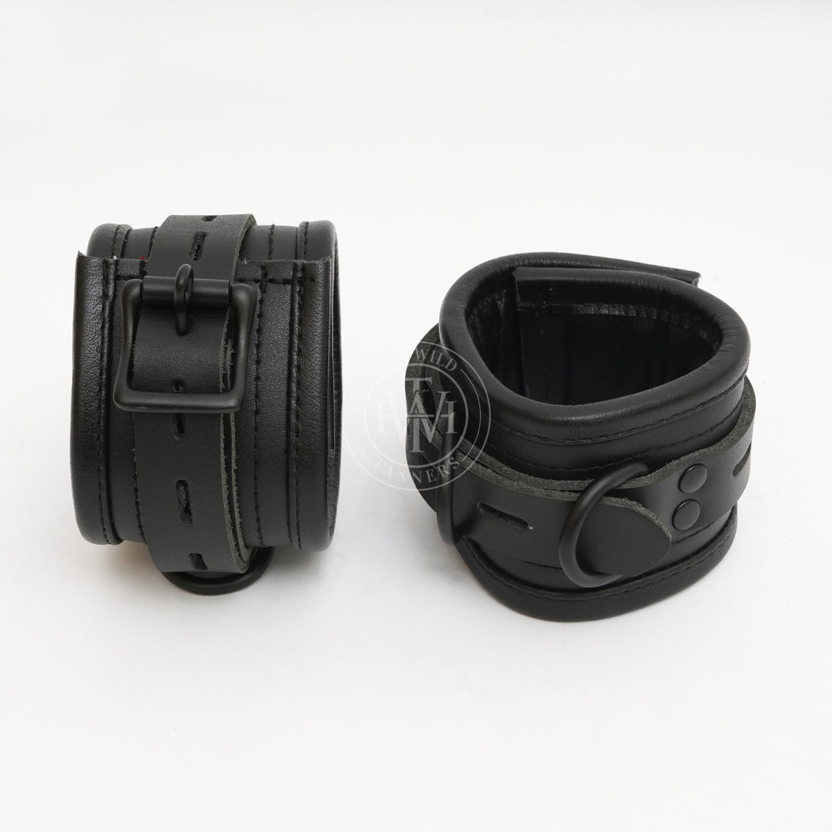 Genuine Leather Bondage Cuffs, view 2
