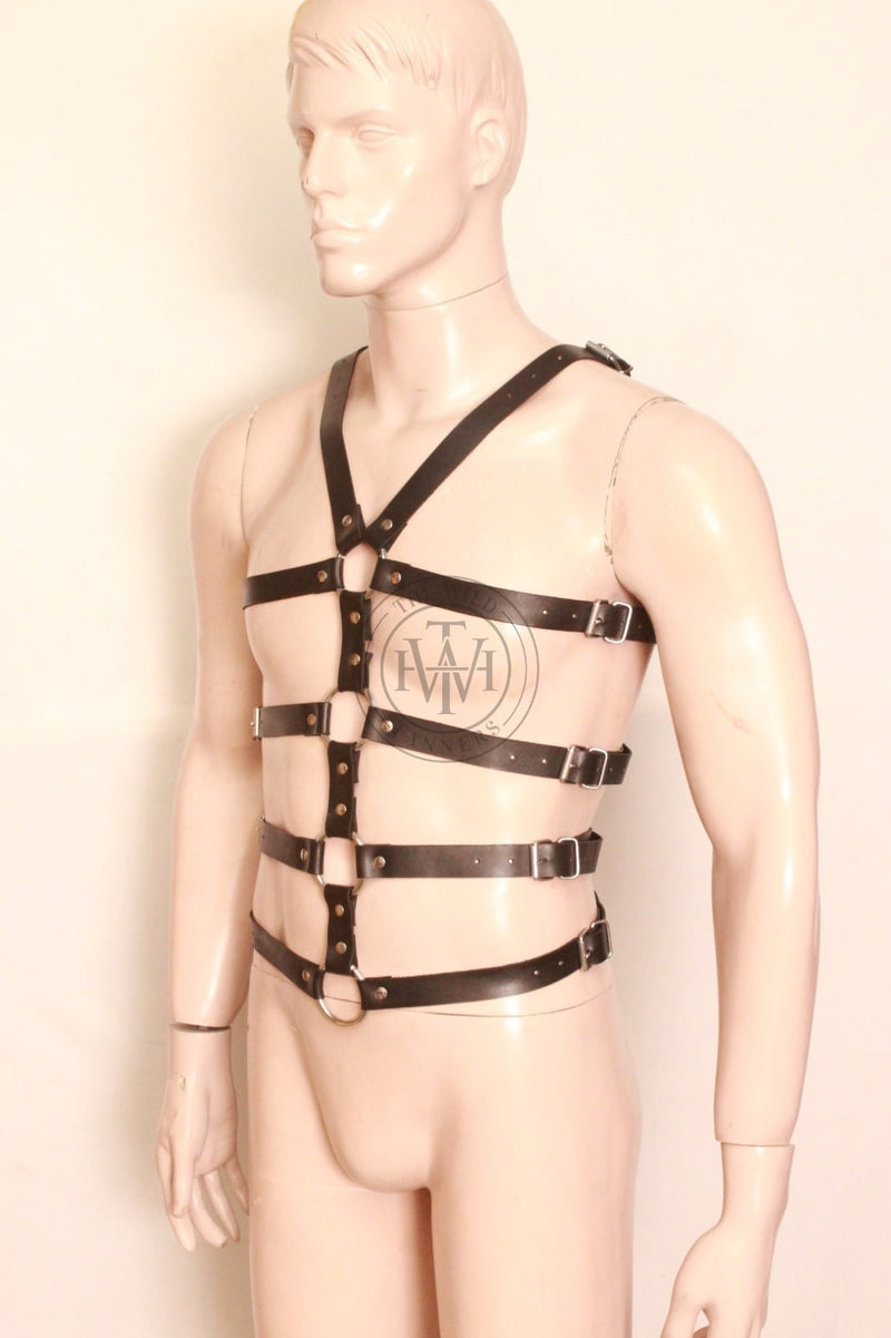 leather full body harness, men’s leather body harness, black leather full body harness, bdsm leather body harness, gay leather full body harness
