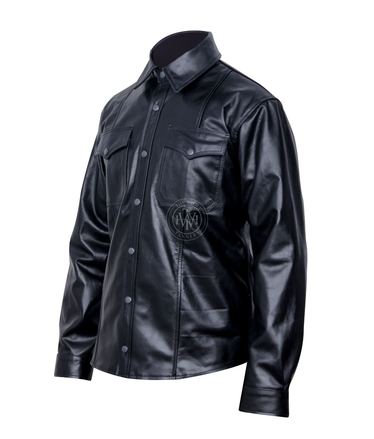 Classic Genuine Leather Men's Shirt, view 2