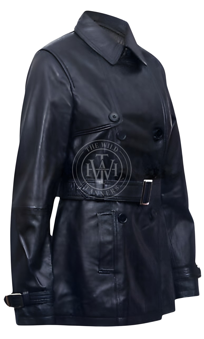 leather coat, leather blazer, leather long leather jacket, leather trench jacket, double breasted leather jacket, coat, leather trench coat, leather long coat, leather overcoat, genuine leather coat, cowhide leather coat, Leather Jacket