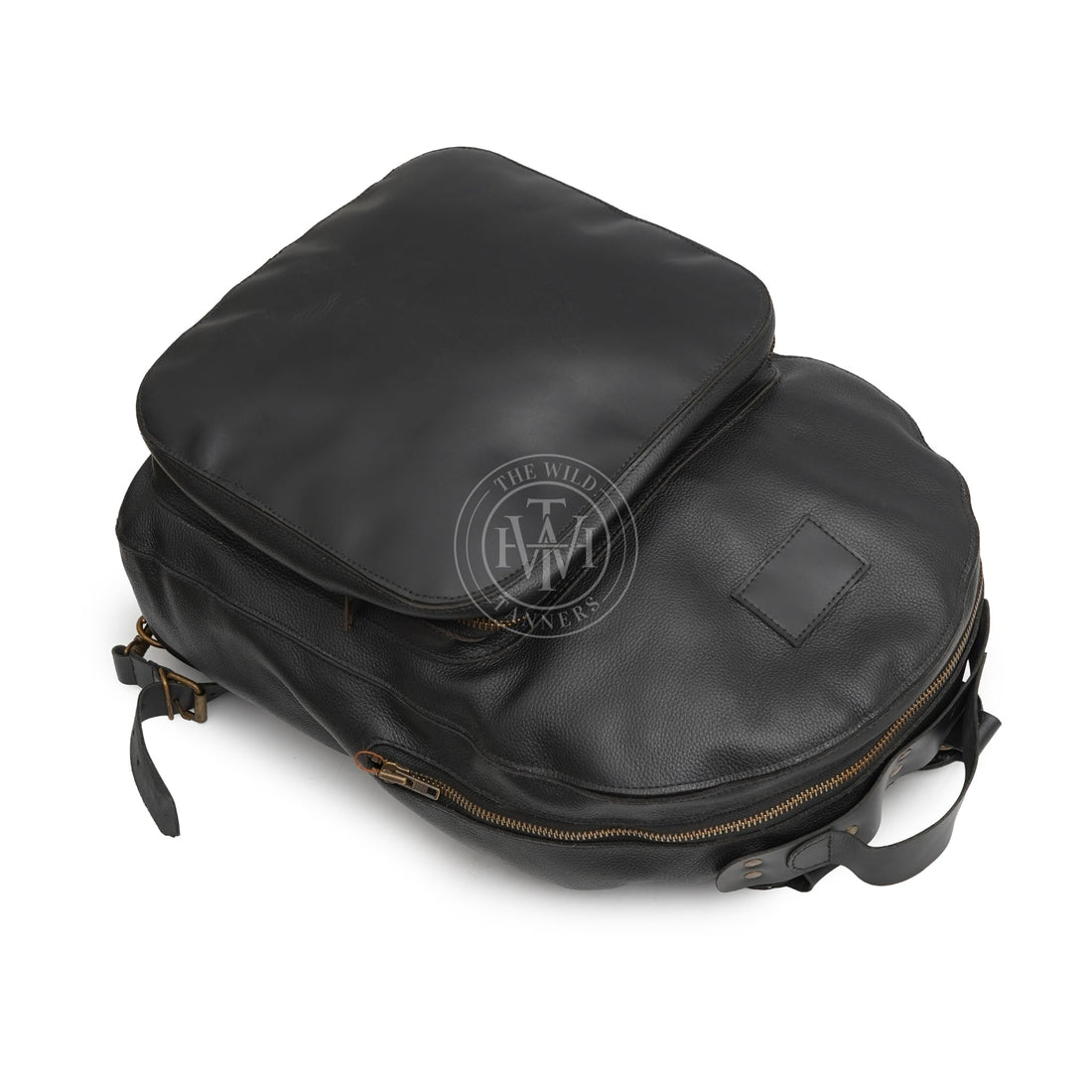 Black leather backpack, leather backpack, leather laptop bag, leather school bag, leather book bag, leather laptop backpack