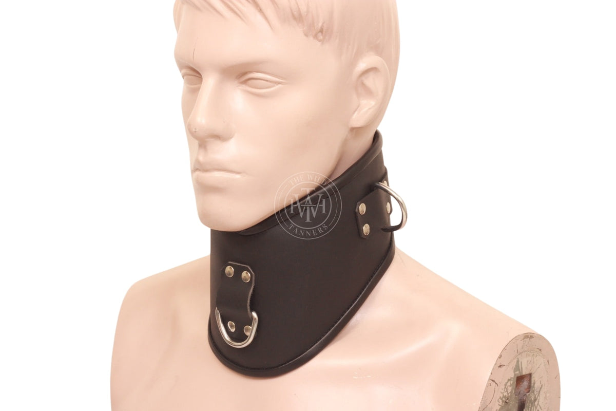 Genuine Leather Bondage Posture Collar, view 2