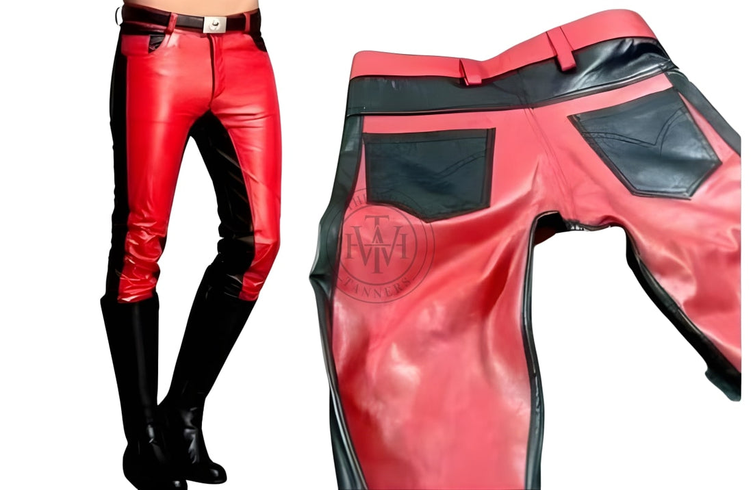 leather pants, leather BDSM Pants, Leather Bondage Pants, Gay Leather Pants, Leather pants mens