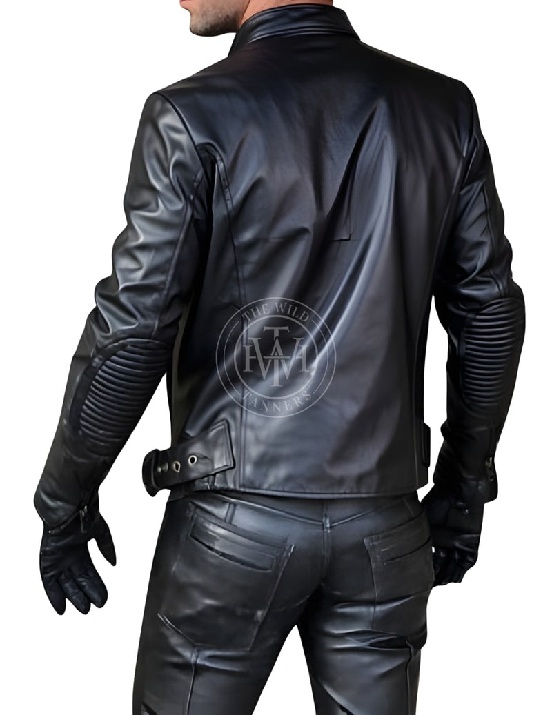 leather jacket, leather zipper jacket, genuine leather jacket, leather biker jacket