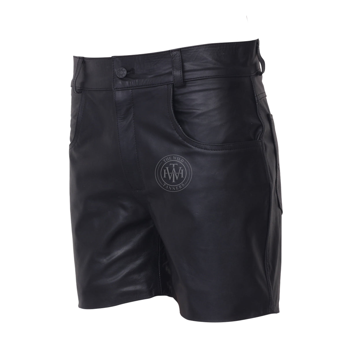 Leather Shorts for Men, view 2