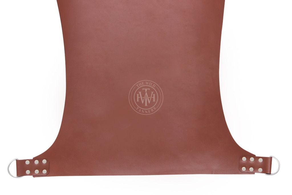 Brown Leather Sling With Leg Loops, view 4