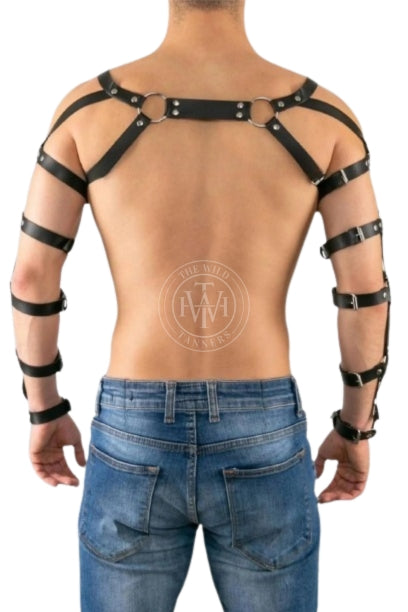 mens leather harness