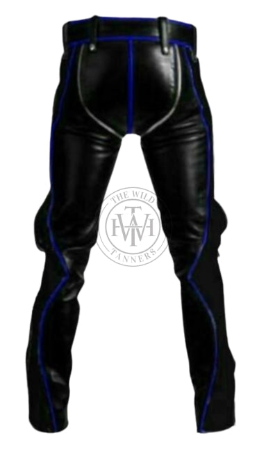 leather pants, leather BDSM Pants, Leather Bondage Pants, Gay Leather Pants, Leather pants mens