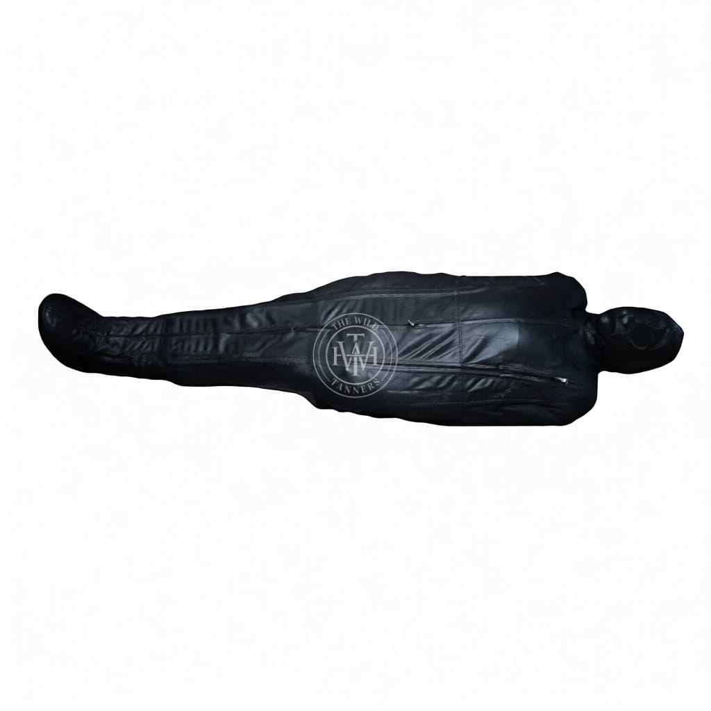 Genuine Leather Sleepsack Bondage Bag, view 3