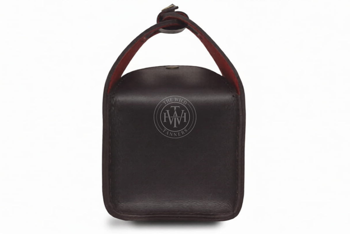 Vintage Leather Cartridge Bag, view 3