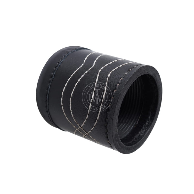 Leather Dice Cups, Black Dice Cup, Leather Dice Cup