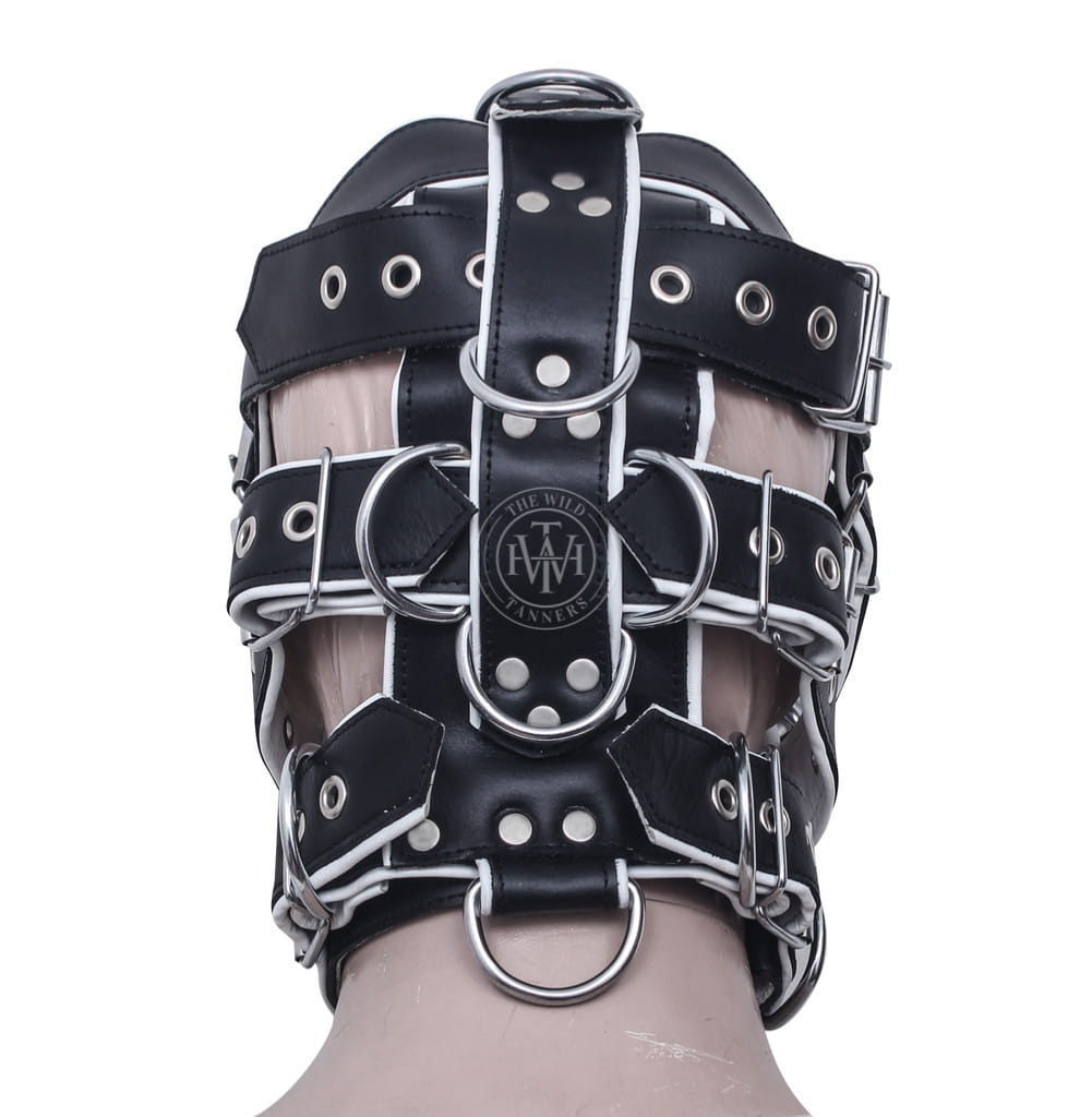 Adjustable BDSM Head Harness Muzzle Mask for Play, view 3