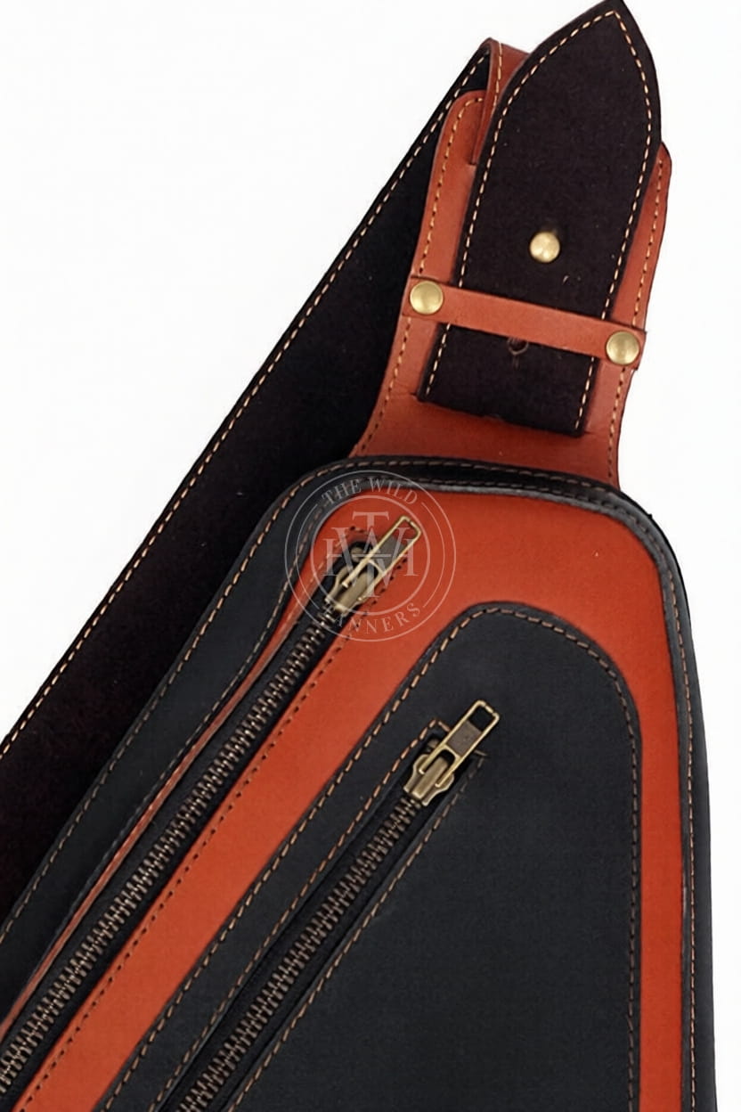 Premium Sling Bag Leather, view 3