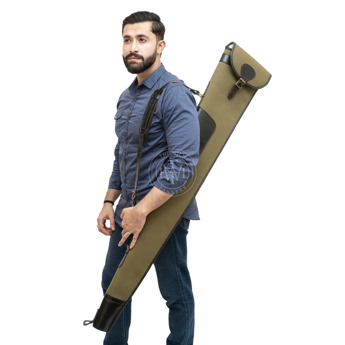Classic Waxed Canvas Shotgun Case