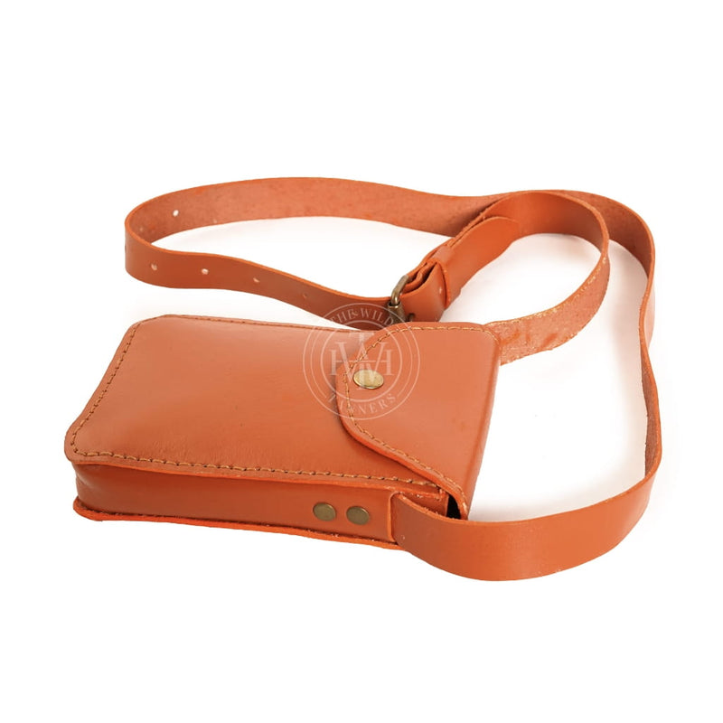 Leather Holster Bag, Phone Holster Bag, Shoulder HolstAer Bag, phone holster shoulder, Leather Phone Holster