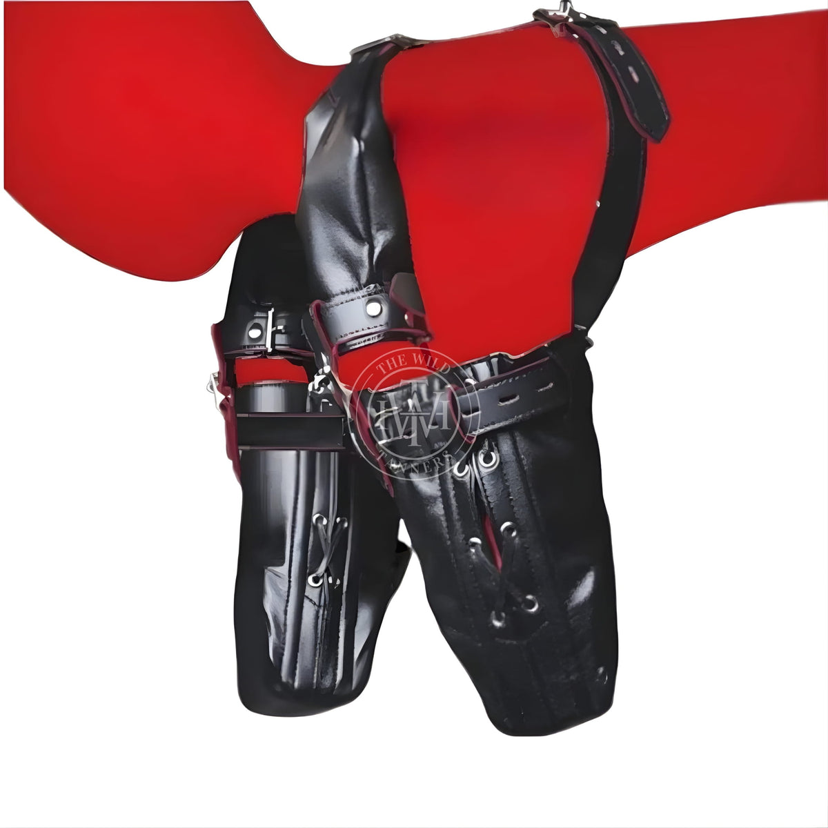 Leather puppy play cosplay kit, view 3