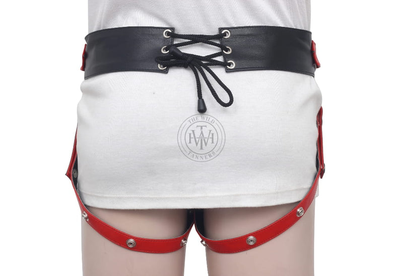 leather gay jockstrap, men leather underwear, adjustable jockstrap, leather pouch jockstrap