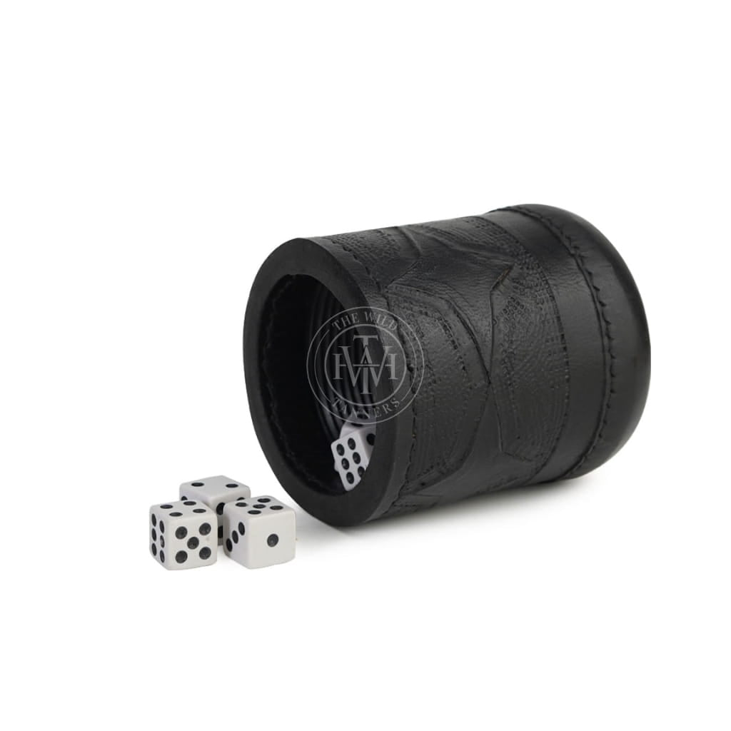 Genuine Jumbo Leather Dice Cup