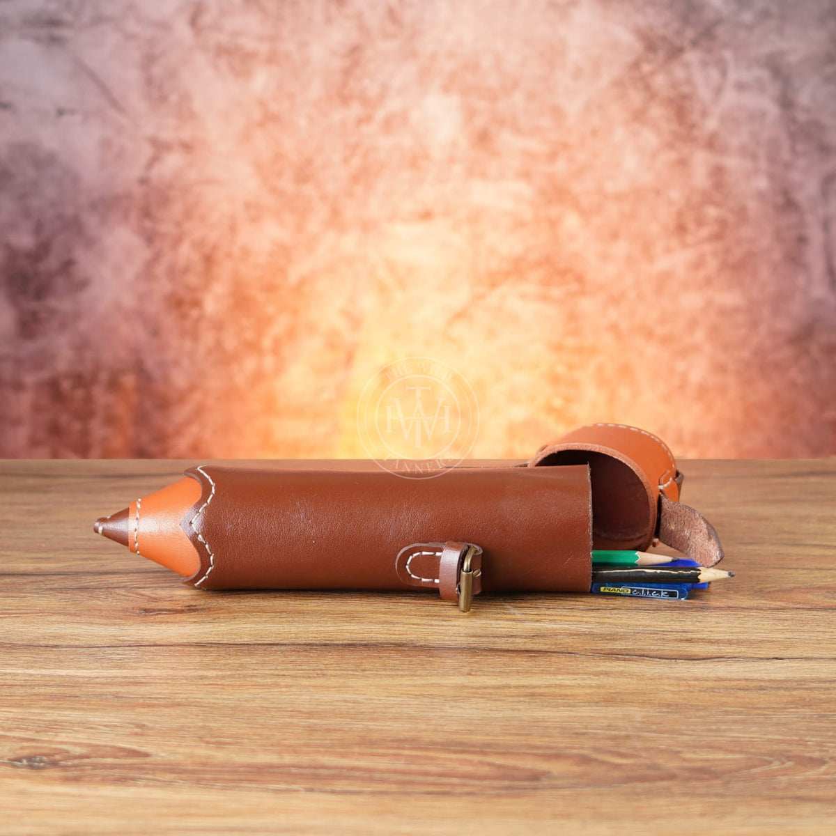 Leather Pencil Case, view 3