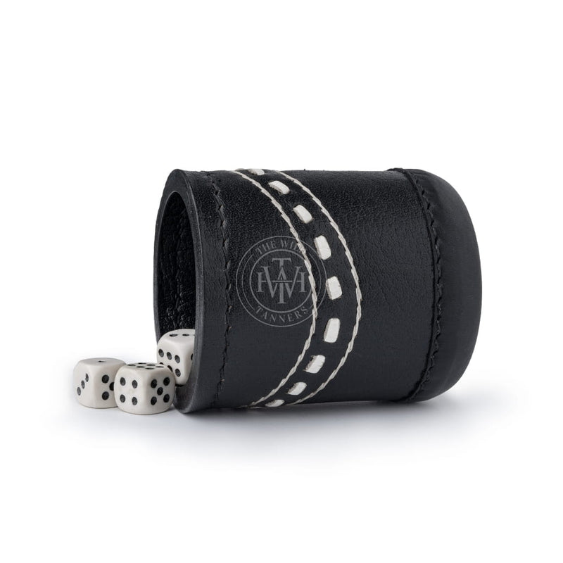 Leather Dice Cups, Black Dice Cup, Leather Dice Cup, Dice Shaker, Leather Dice Shaker