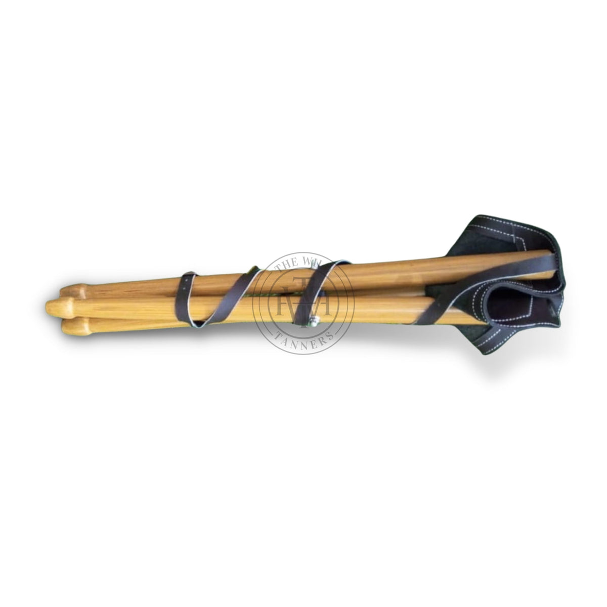 Polo Camping Leather Tripod Stool, view 3