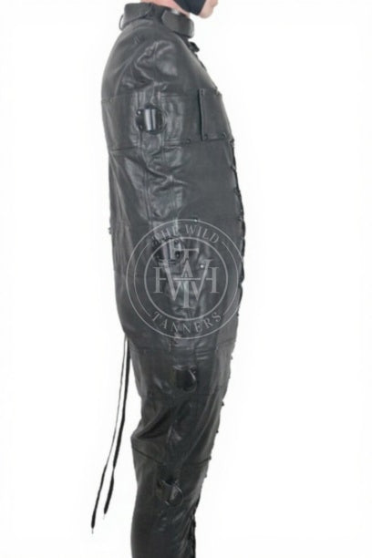Leather Bondage Sleep Sack For BDSM, view 3