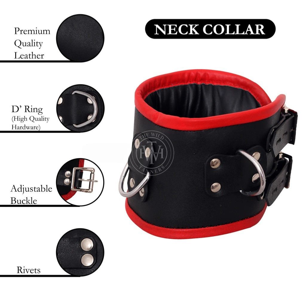 Genuine Leather Posture Collar, view 5